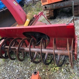 中古スター製トラクターブローワ除雪機の画像