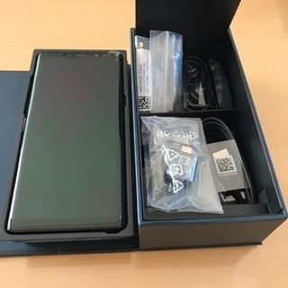 【ほぼ新品】Galaxy Note8 SIMフリー ブラック ★おまけ多数
