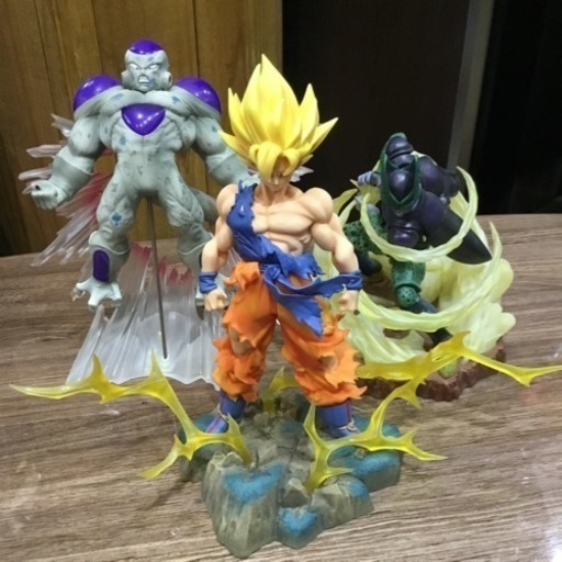 ドラゴンボールフィギュア ３点セット 孫悟空 フリーザ セル