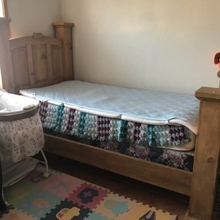 シングルベッドの画像