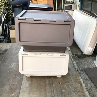 小物入れ 2個 キャスター付きの画像