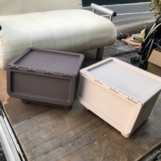 小物入れ 2個 キャスター付きの画像