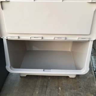 小物入れ 2個 キャスター付きの画像