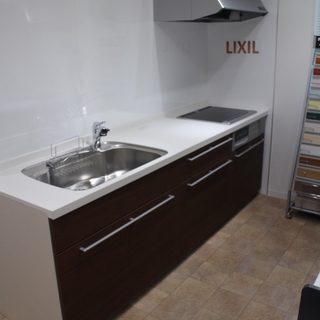 リクシル LIXILＩ型システムキッチン 左シンク Ｗ2550 ...