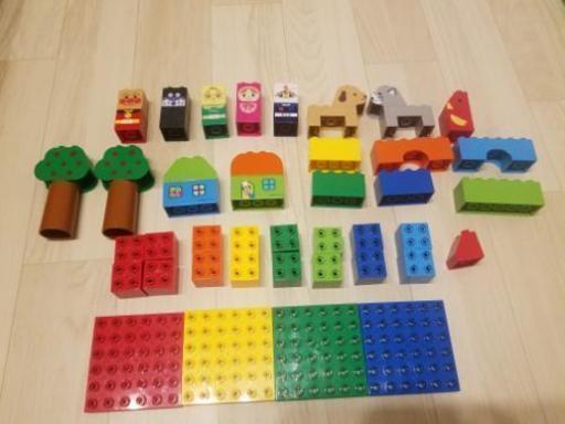 アンパンマン　はじめてのブロックバケツL
