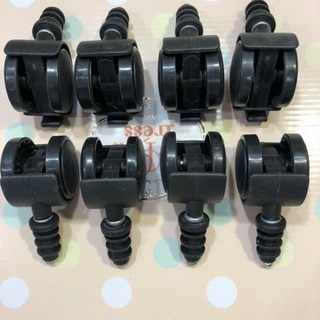 挿入式双輪キャスター×8個セットの画像