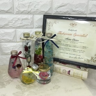 ハーバリウム体験教室の画像