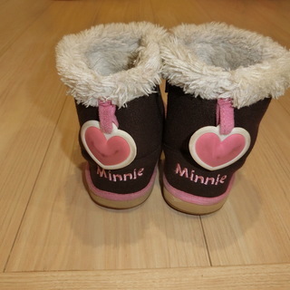 値下げしました⭐ミニーちゃんブーツ　14.0cmの画像