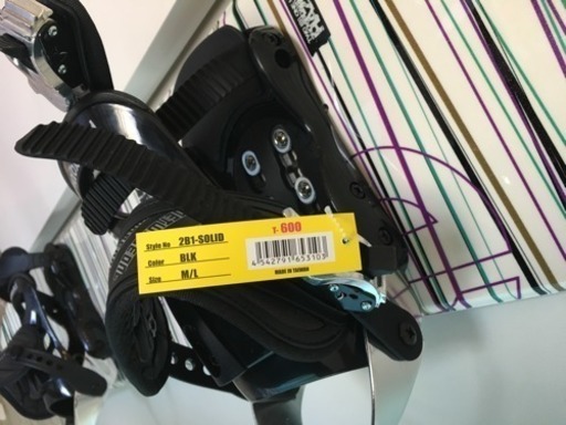 新品・未使用 スノーボード バインディング付き