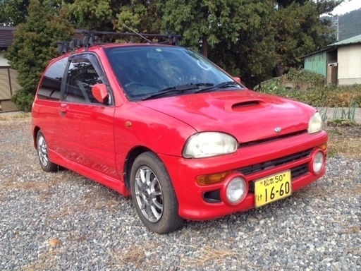 ☆スバルヴィヴィオRX-R4WD5FSC KK4 レカロ、ローダウン車検満