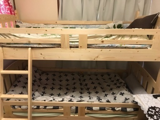 シングル二段ベッド　配送設置本日限定無料