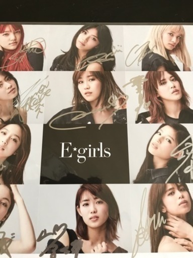 e-girls『E.G.11』初回生産限定盤&サイン色紙　☆最終値下げ☆
