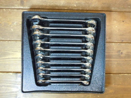 JR-19】スナップオン Snap-on コンビレンチセット SOEXM710 中古品