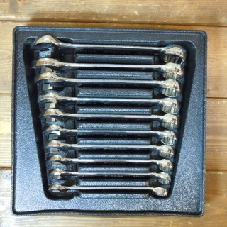 【JR-19】スナップオン Snap-on コンビレンチセット SOEXM710 中古品
