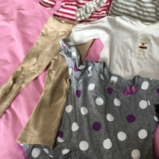 女の子子供服 まとめ売り 90サイズ 冬の画像