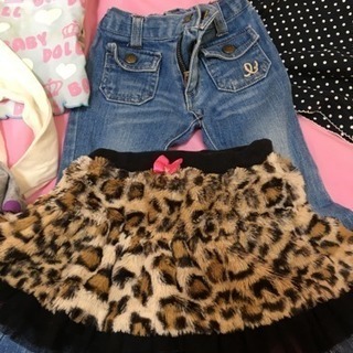 女の子子供服 まとめ売り 90サイズ 冬の画像