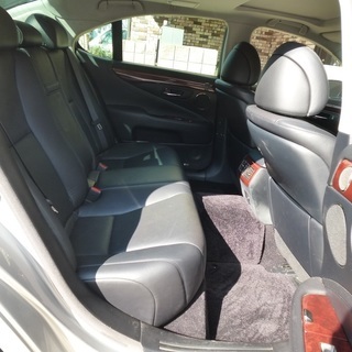 検査32年3月LS460 WORK20インチアルミ/エアサスコントローラー/サンルーフ/社外エアロ/純正HDDナビ/マークレビンソン/黒革/ビルトインETC/の画像