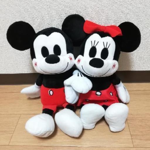 ✨新品未使用✨ミッキー＆ミニー ペアぬいぐるみ