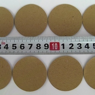 お宝発見！これは珍しい！！懐かしい駄菓子屋・駄玩具の代表格レトロ★昭和30年代の時代劇チャンバラ全盛期の写真着色丸面子8枚(8種類)セット◎の画像