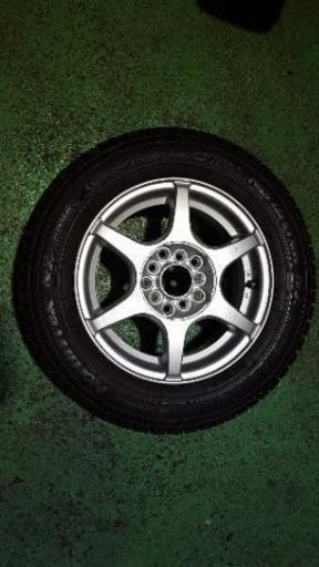 185/65R14　スタッドレスタイヤアルミ付き4本セット