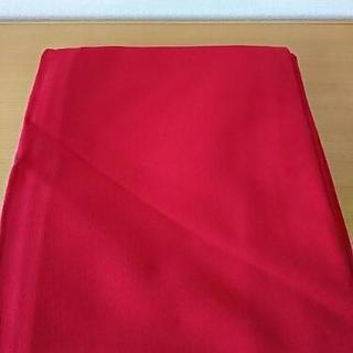 新品　残り1　布地(厚地) 赤色