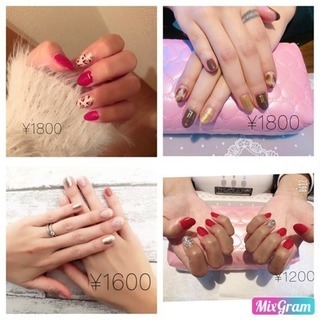 格安ネイル💅🏼¥800～させていただきます💗