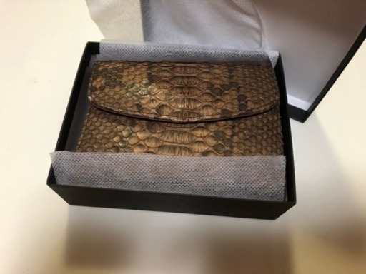 元値5万円【新品美品】ダイヤモンドパイソン財布