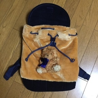 テディベア リュックの画像