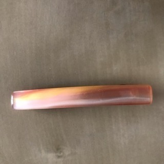 ピンクのバレッタ