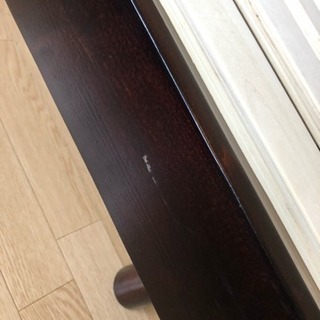 スノコ ベット シングル ブラウンの画像