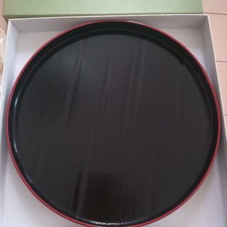 未使用　象彦　お盆　漆器　の画像