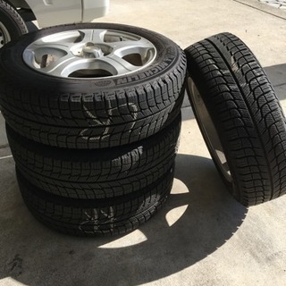 【お取引確定】175/65R14 ☆ミシュラン スタッドレスタイヤ ホイールセット 4本 xiceの画像