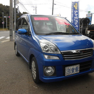 Ｈ２０年式　スバル　ステラ　カスタムＲリミテッド　１２ヶ月走行無制限保証付き 　ローン有りの画像