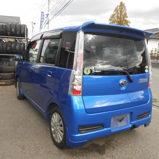 Ｈ２０年式　スバル　ステラ　カスタムＲリミテッド　１２ヶ月走行無制限保証付き 　ローン有りの画像