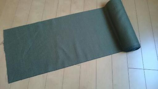 着物 反物  秋冬用 渋い反物です。 約10ｍ50cm 和裁 着物 紬 絣 手芸 ハンドメイド 和風 日本 浴衣