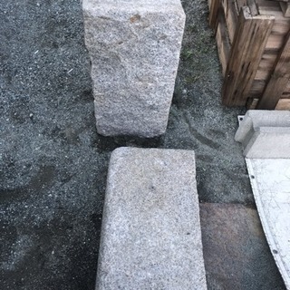 沓脱ぎ石 御影　縁台 鉢置 盆栽台 掃き出しの画像