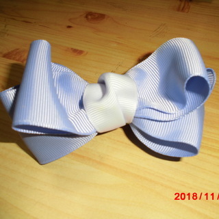 髪飾り　リボン　バレッタ　③