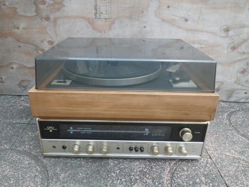 ■現状品■一応動作します。OTTO SANYO DC-J5 レコードプレイヤー＆FM/AMレシーバー