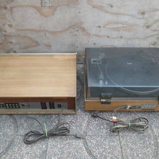 ■現状品■一応動作します。OTTO SANYO DC-J5 レコードプレイヤー＆FM/AMレシーバー の画像