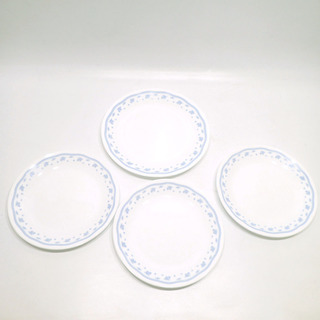 C768 中古 Corelle コレール 丸皿 4枚セット 花柄...