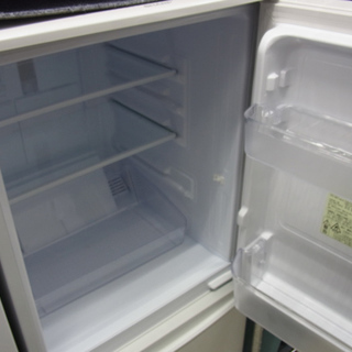南12条店 シャープ/SHARP 137L 2ドア冷蔵庫 2017年製 SJ-D14C 白/ホワイト の画像