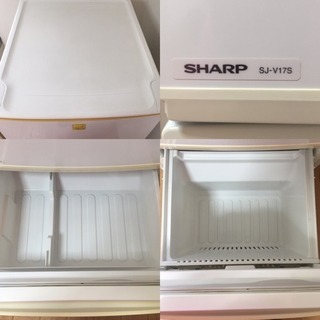 売却済 シャープ 167L 2ドア 冷蔵庫の画像