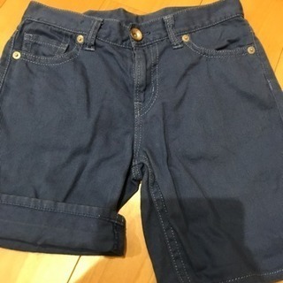 ショートパンツ 青