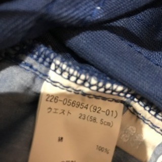 ショートパンツ 青の画像