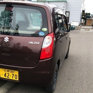 売却済み】車検長期 H24年 7万キロ アルト オートマ 札幌 コミコミ 