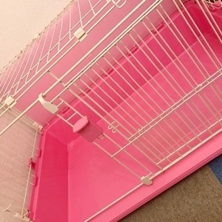 リッチェル ケージ ピンク 940L