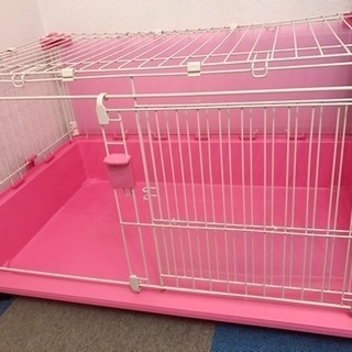 リッチェル ケージ ピンク 940L