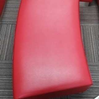 🍎:赤のオーダーメイドオシャレソファー✨の画像