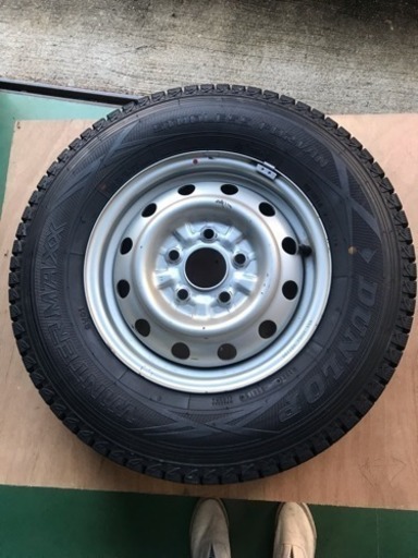 今が買い！(ほぼ新品)ボンゴ、バネット バン用スタッドレス&ホイール