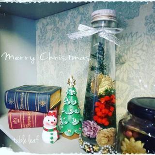 クリスマスインテリアにも、プレゼントにも喜ばれるハーバリウムを作...